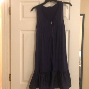 Bluheaven sleeveless zippered front dress